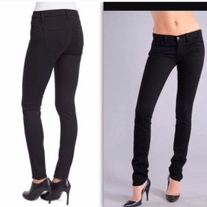 J Brand Jett Black Skinny Jeans Size 31